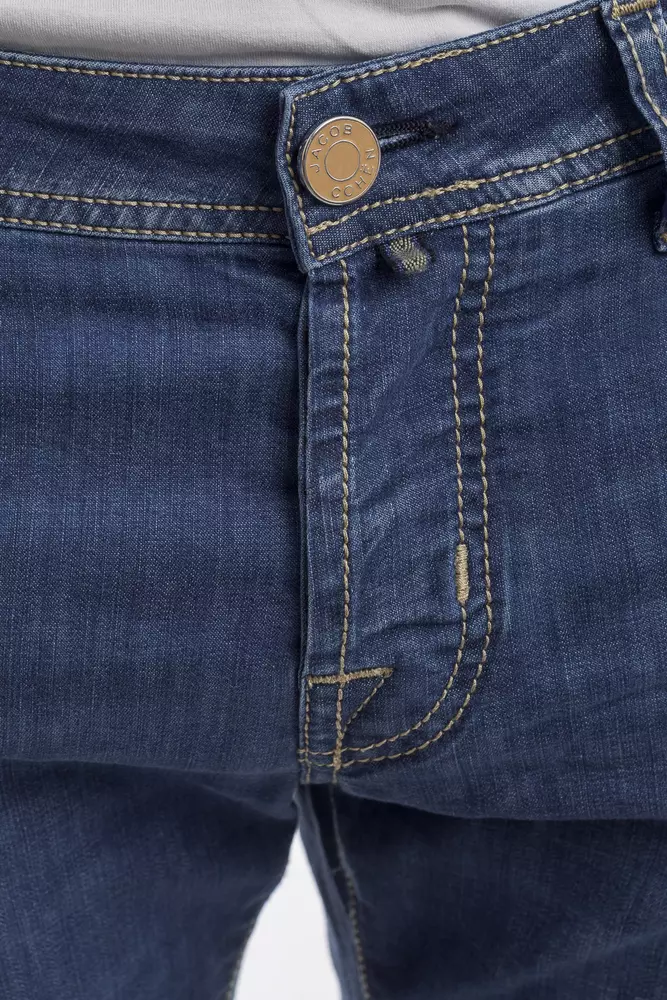 Jacob Cohen Men's Exquisite Light Blue Stretch Jeans