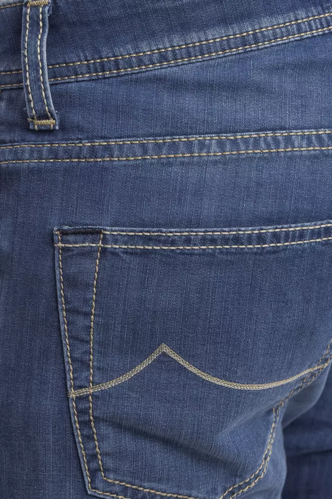 Jacob Cohen Men's Exquisite Light Blue Stretch Jeans