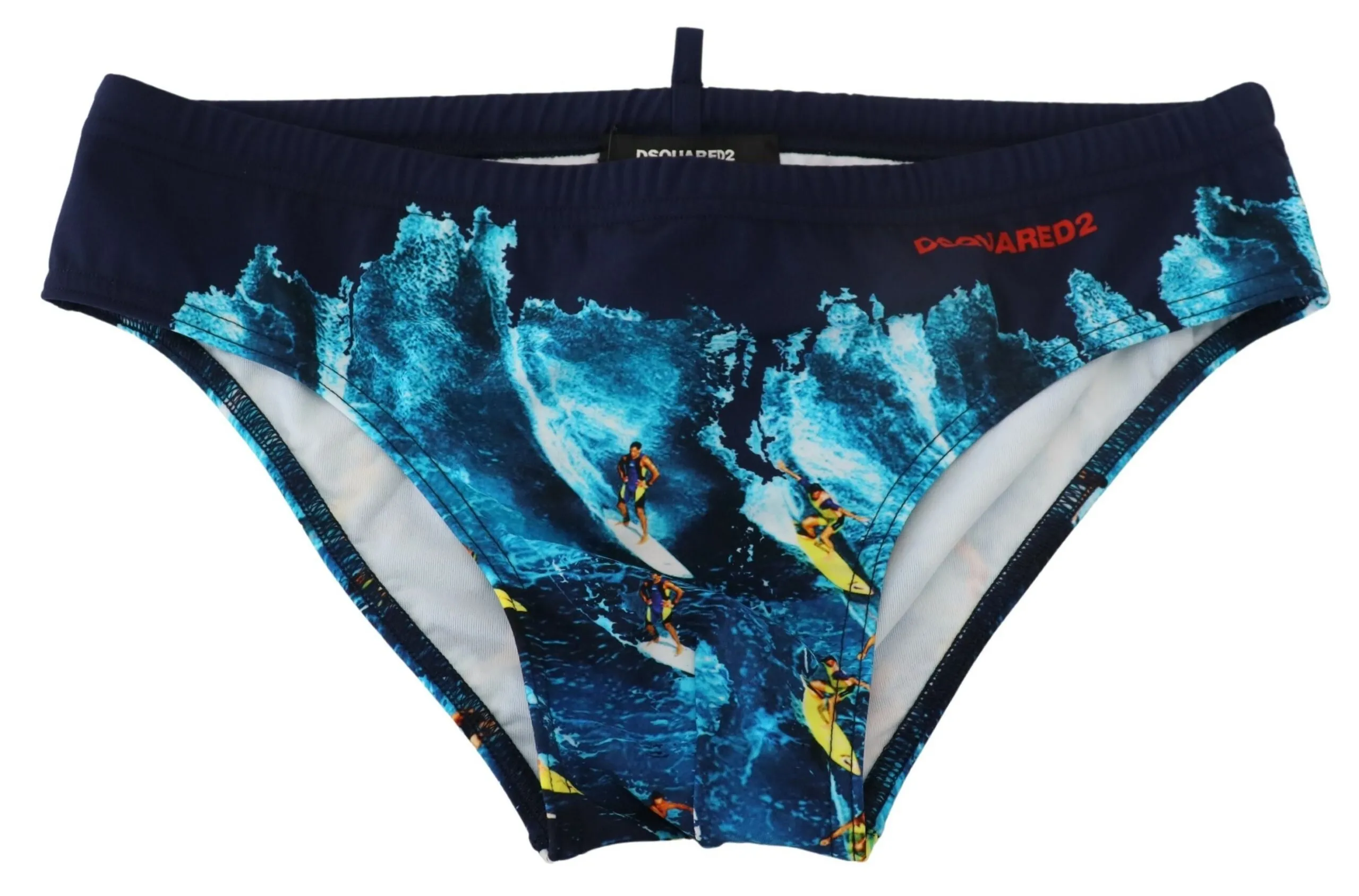 Dsquared² Men's Exclusive Multicolor Graphic Swim Briefs