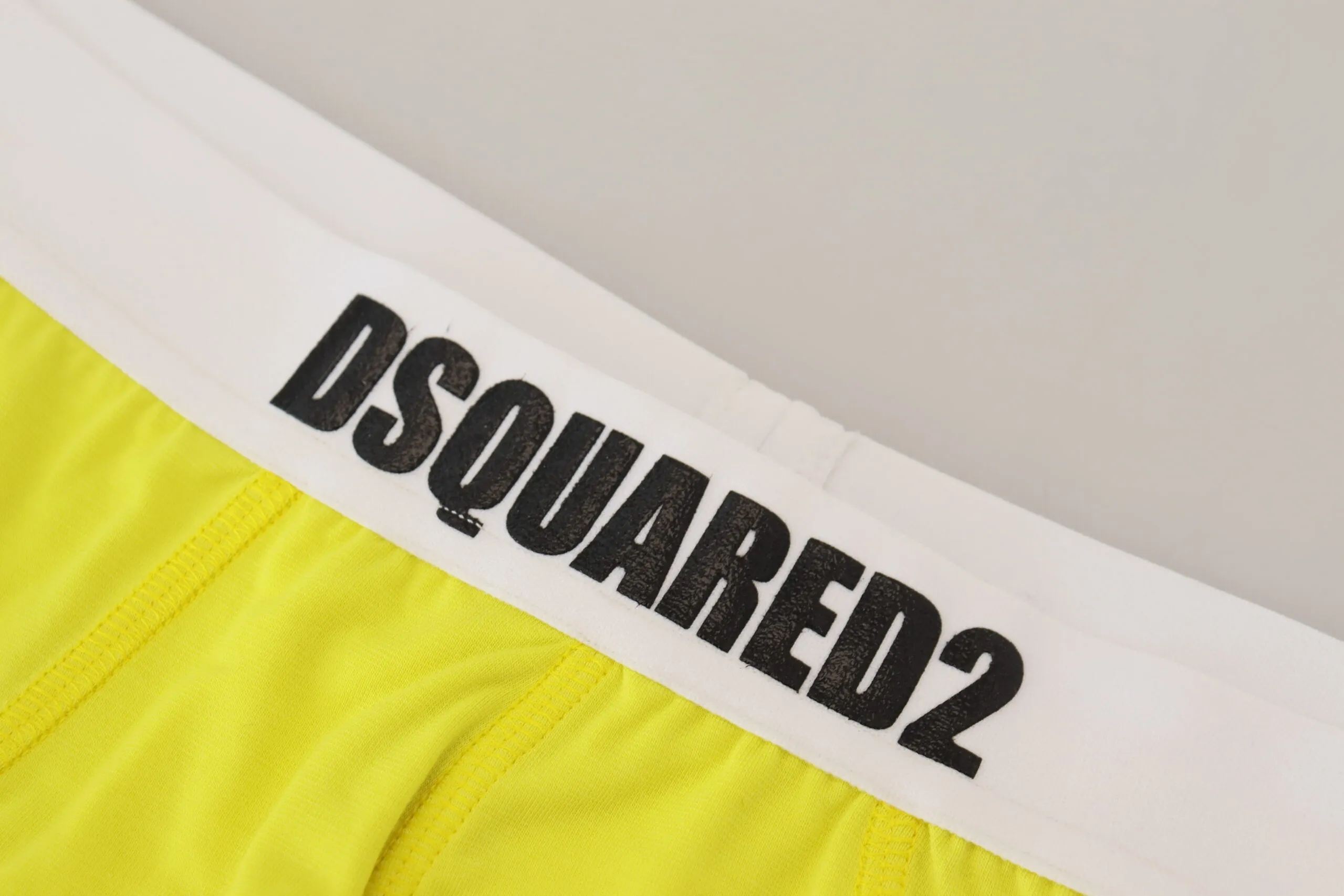 Dsquared² Men's Chic Yellow Modal Stretch Men's Briefs