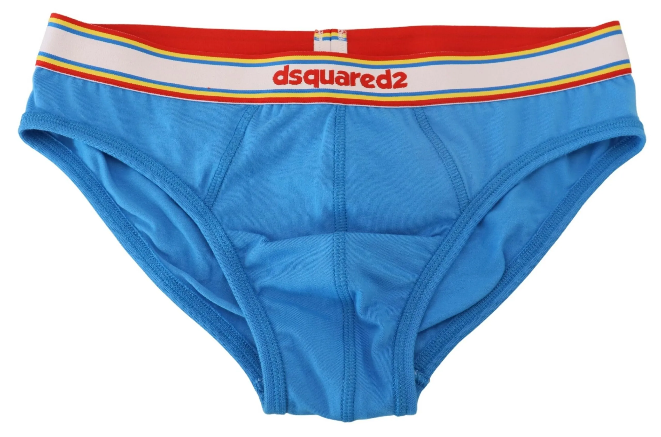 Dsquared² Men's Chic Blue Stretch Cotton Briefs