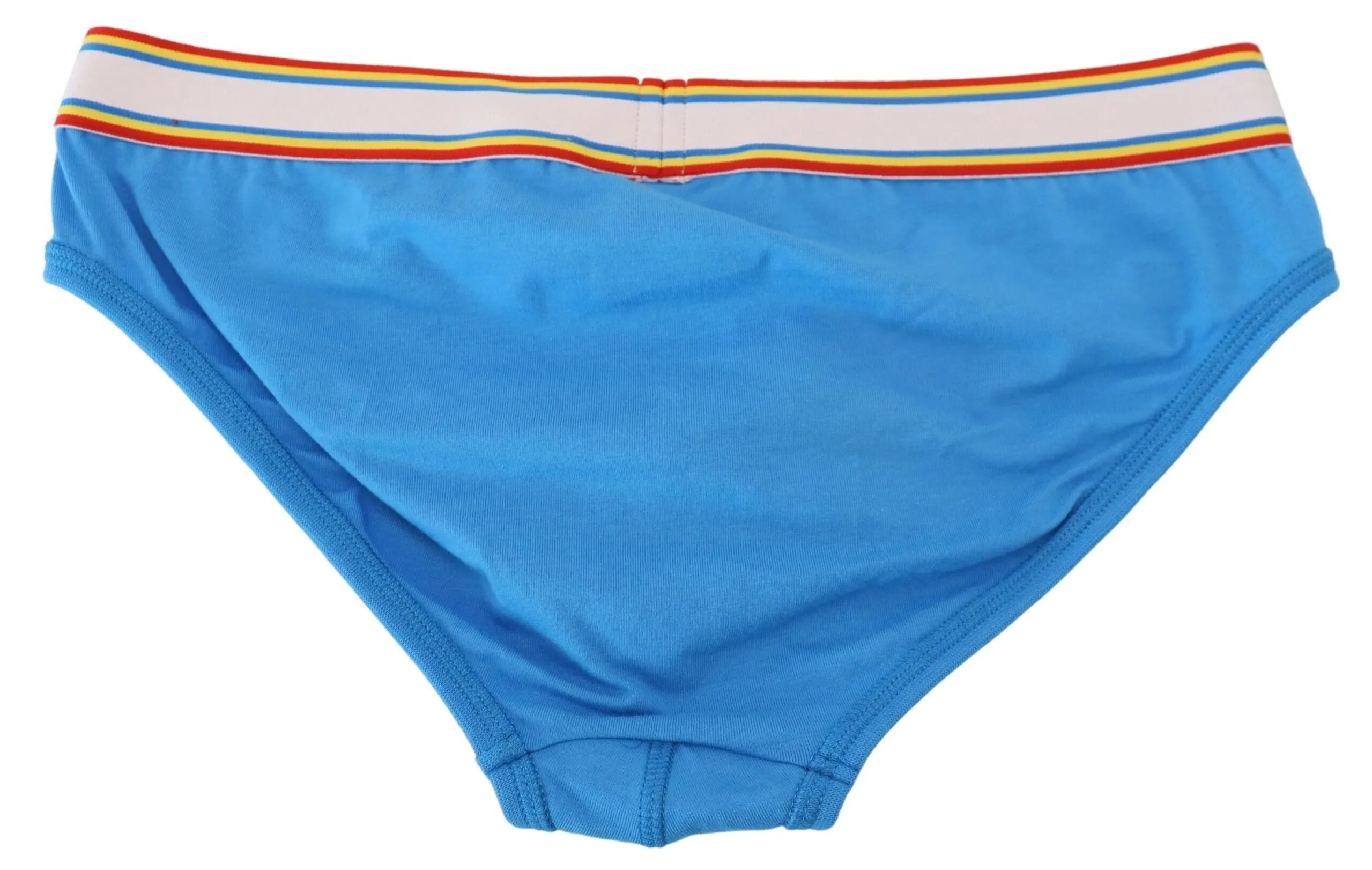 Dsquared² Men's Chic Blue Stretch Cotton Briefs