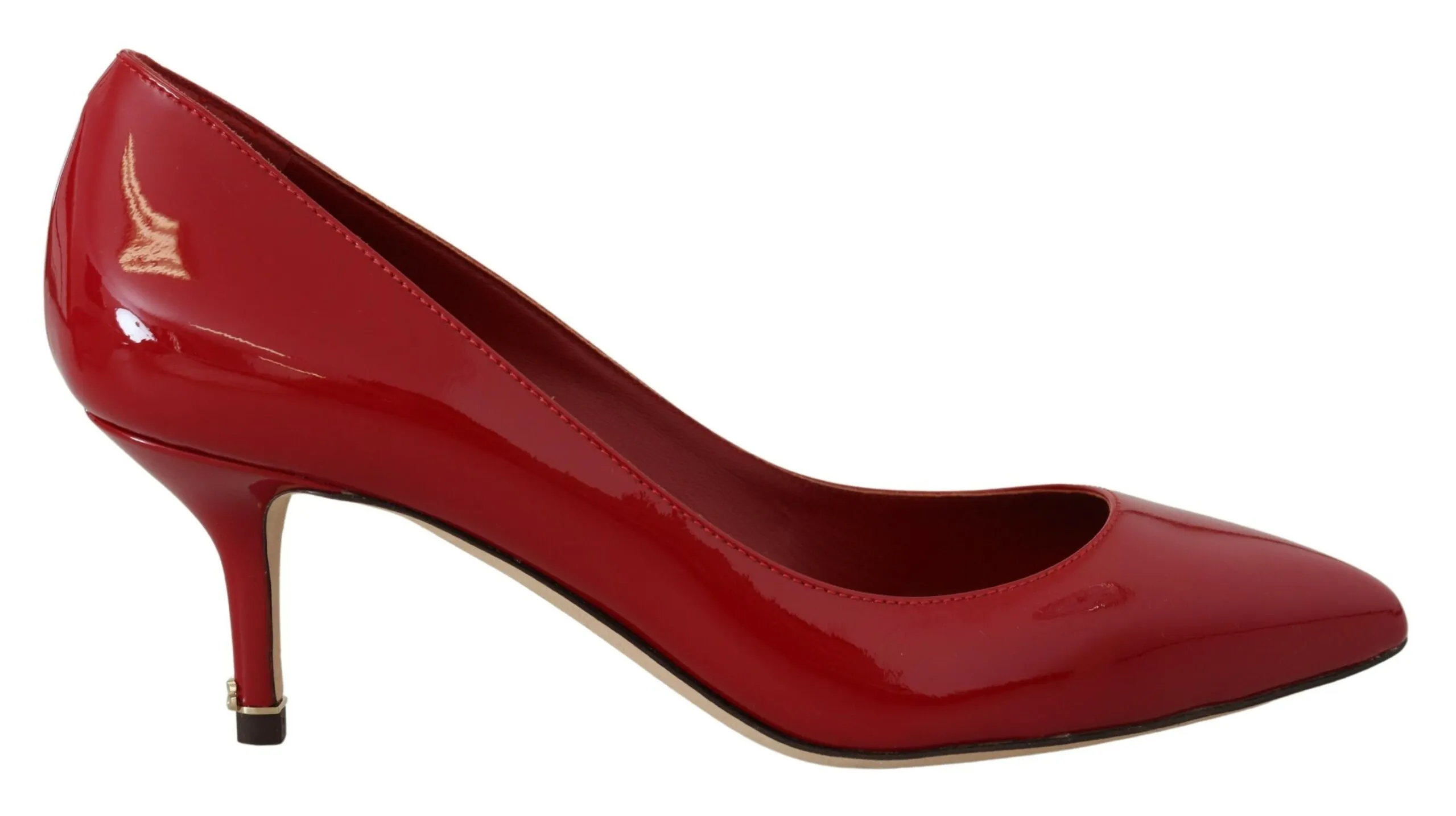 Dolce & Gabbana Women's Exquisite Red Patent Leather Pumps