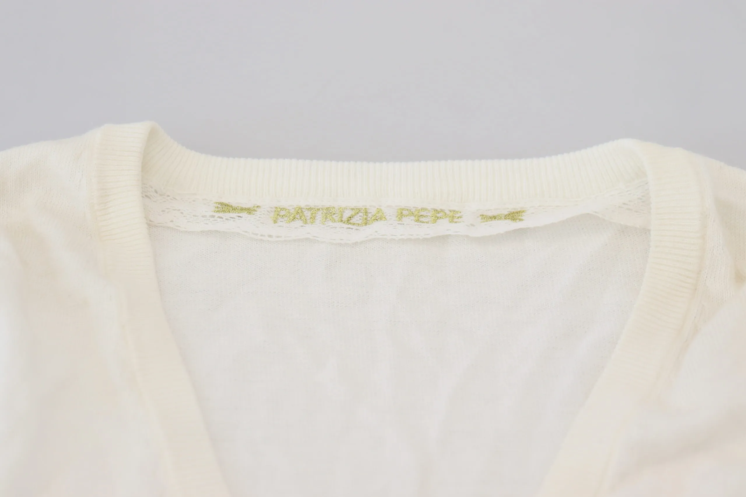 Patrizia Pepe Women's Chic Ivory Casual Blouse