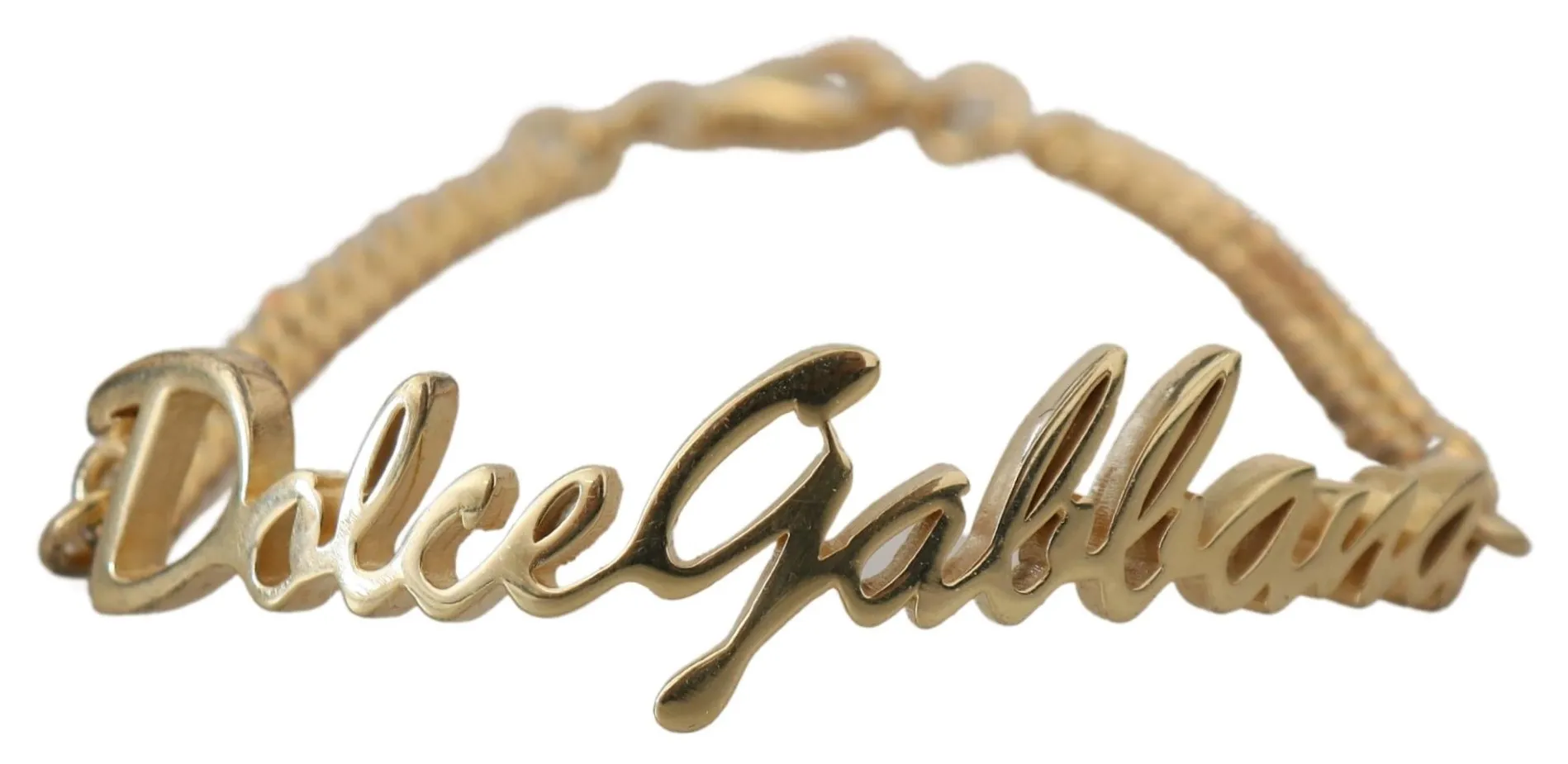 Dolce & Gabbana Women's Elegant Gold-Toned Sterling Bracelet