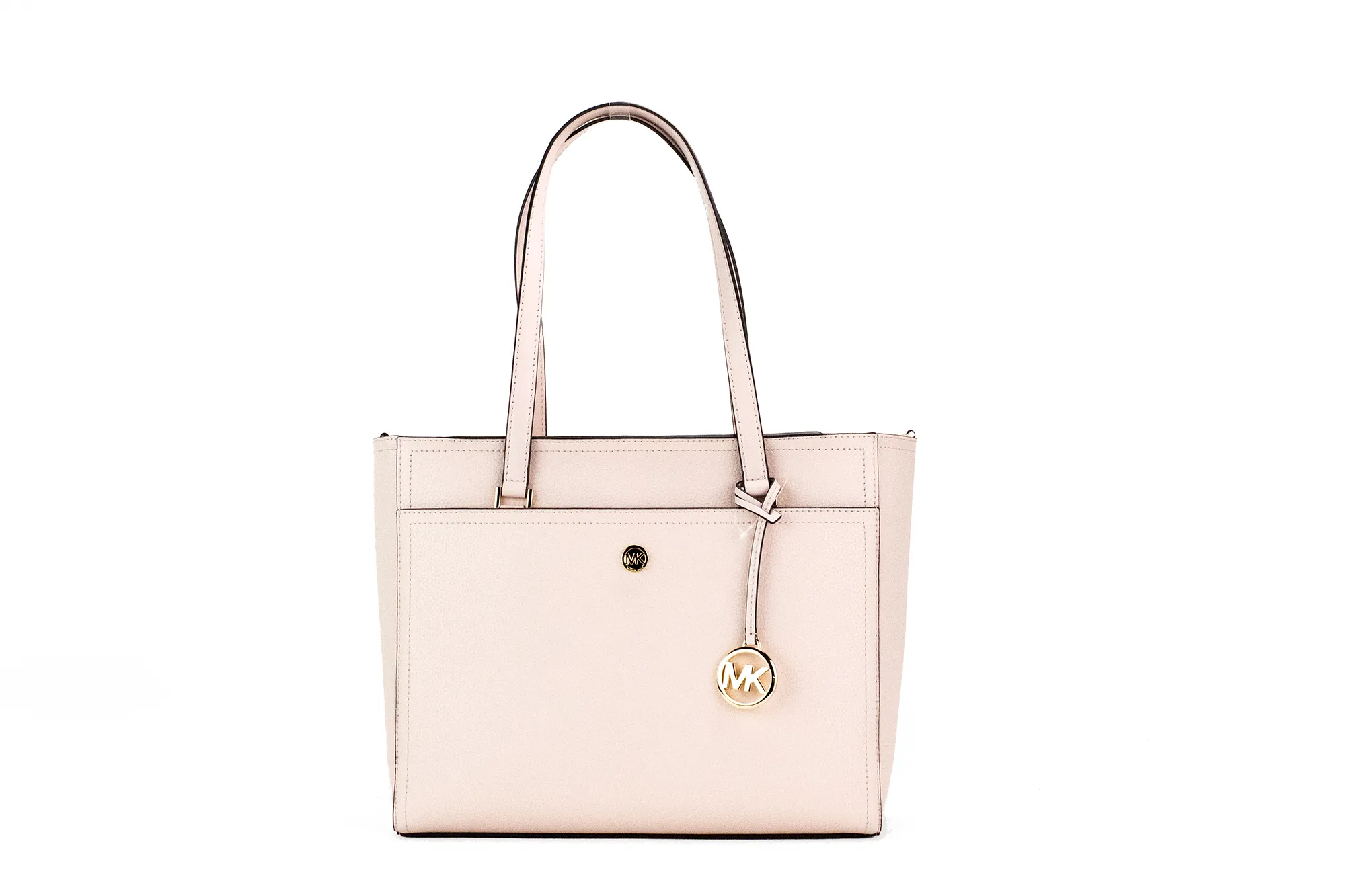 Michael Kors Women's Maisie Large Powder Blush Leather 3 in 1 Multifunction Bag Purse
