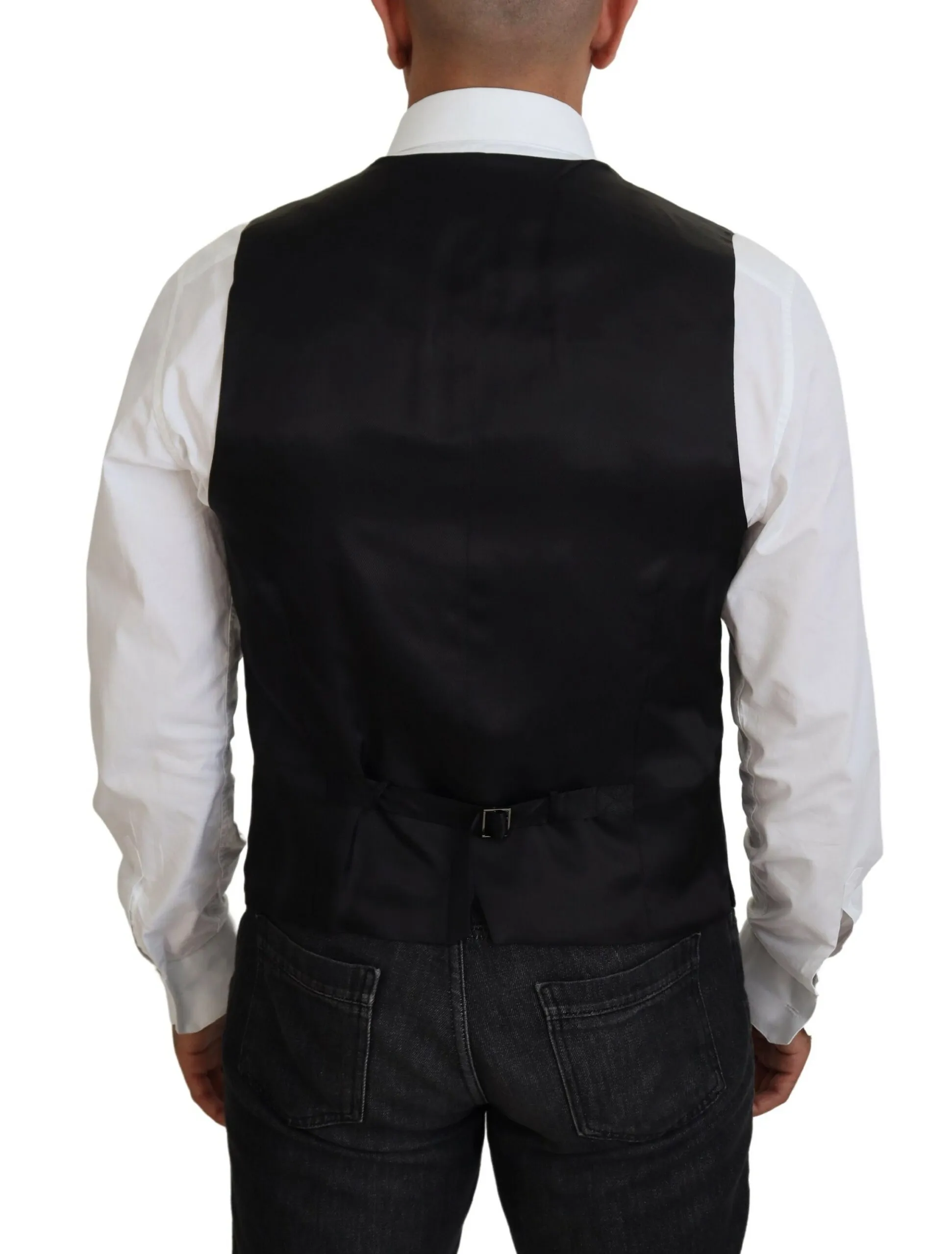 Dolce & Gabbana Men's Elegant Single Breasted Formal Vest