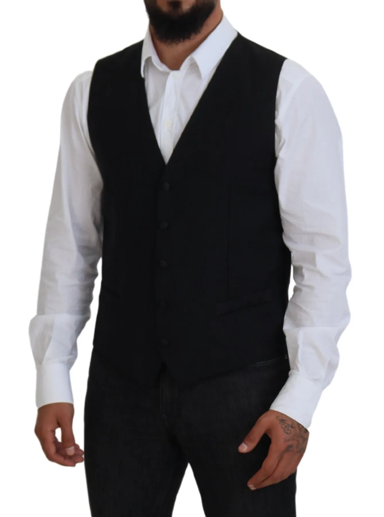 Dolce & Gabbana Men's Elegant Single Breasted Formal Vest