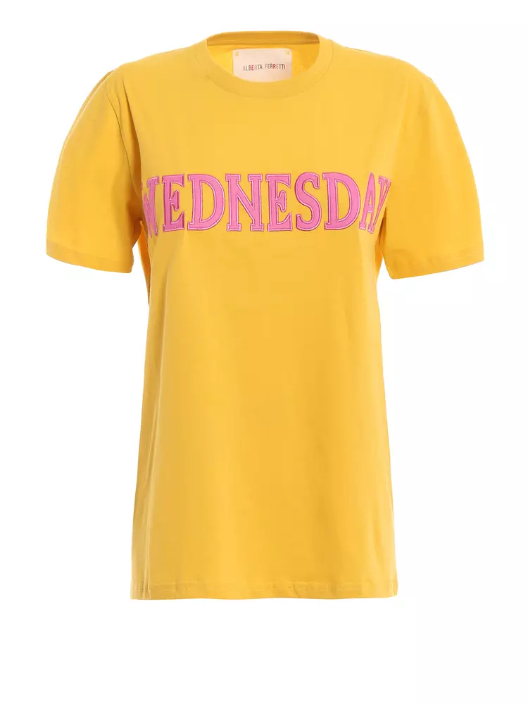 Alberta Ferretti Women's Sunshine Chic Cotton Logo Tee
