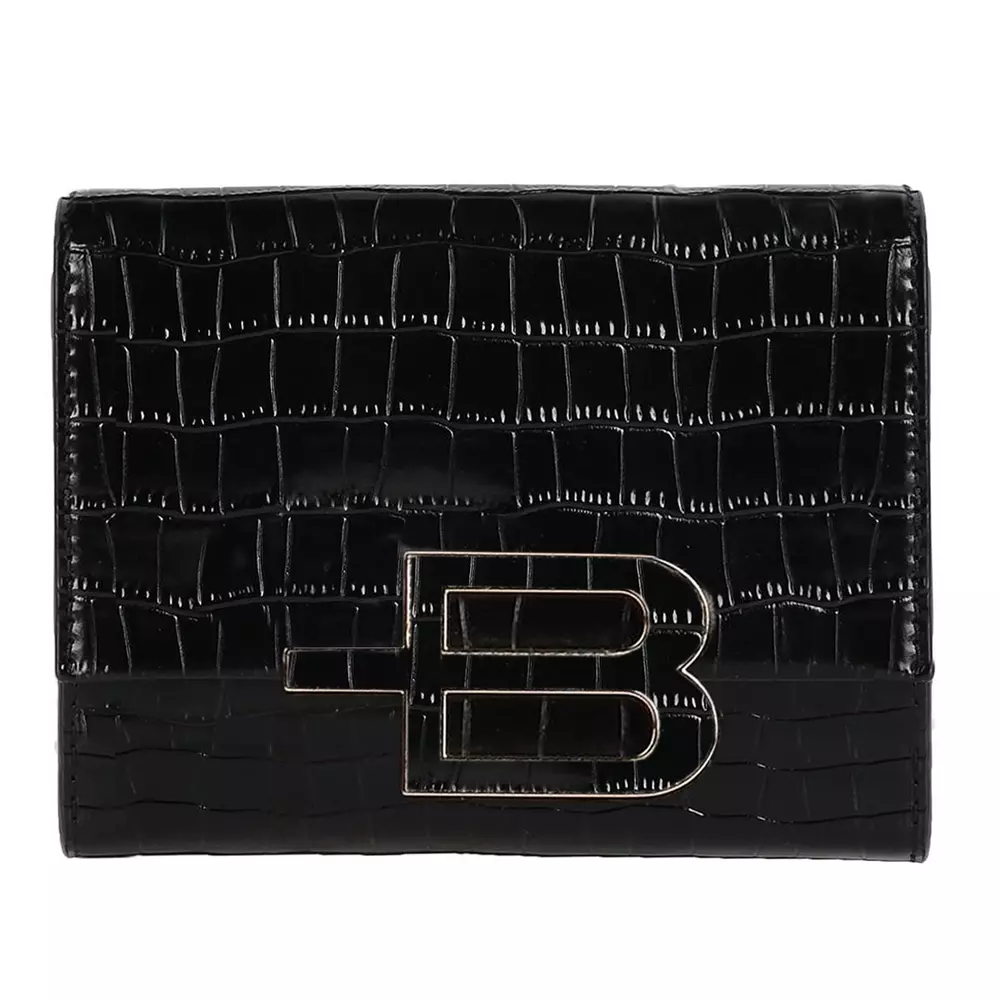 Baldinini Trend Women's Chic Python-Print Calfskin Shoulder Bag