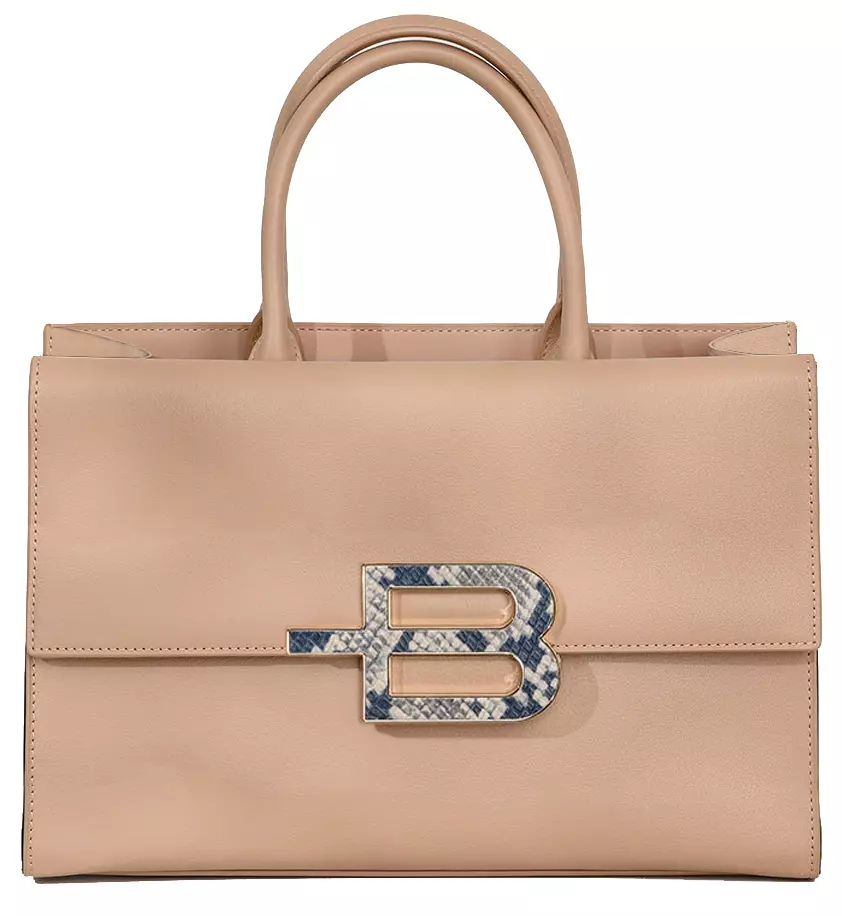Baldinini Trend Women's Elevated Elegance Textured Calfskin Handbag