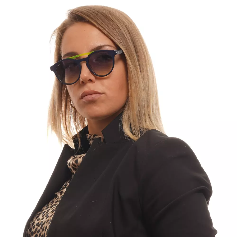 Web Unisex Blue Unisex Sunglasses