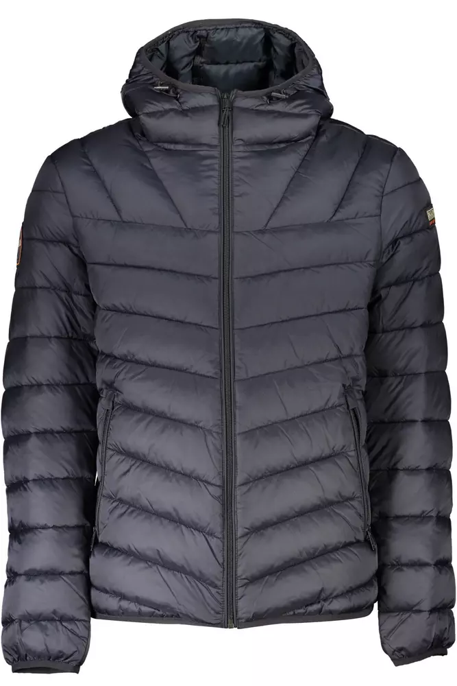 Napapijri Black Polyamide Men Jacket