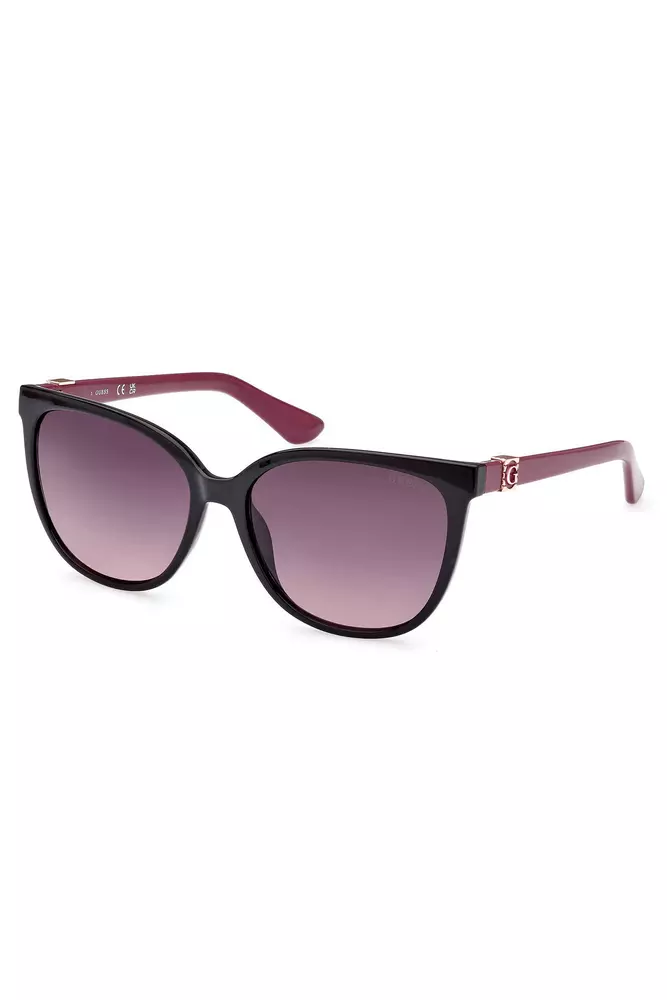 Guess Jeans Women's Black Injected Unisex Sunglass