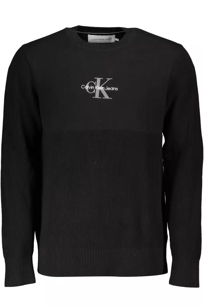 Calvin Klein Black Cotton Men Shirt