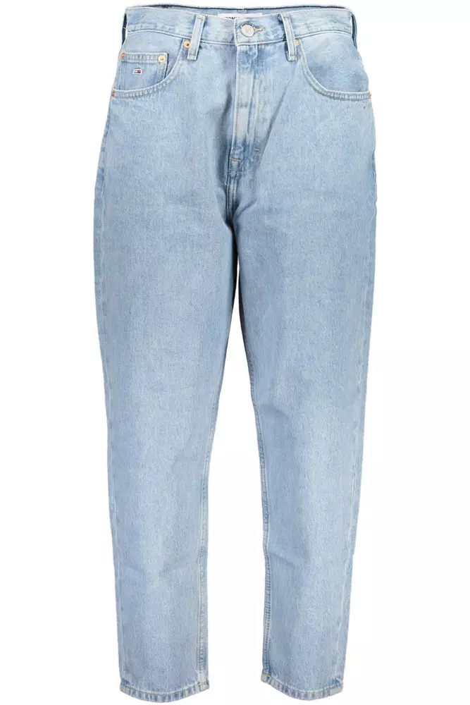 Tommy Hilfiger Light Blue Cotton Women Jeans