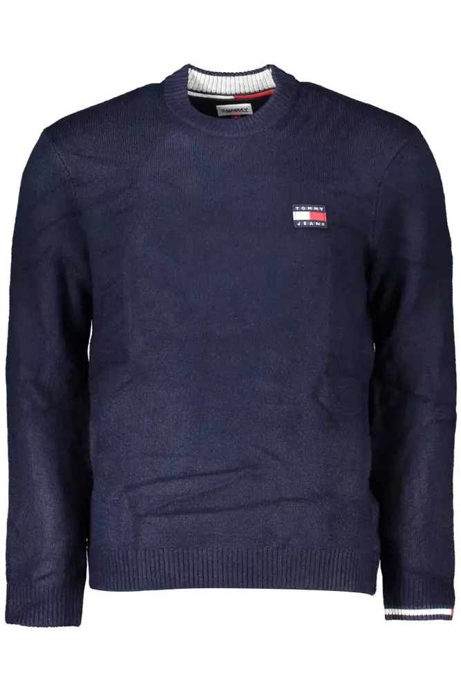 Tommy Hilfiger Blue Acrylic Men Sweater