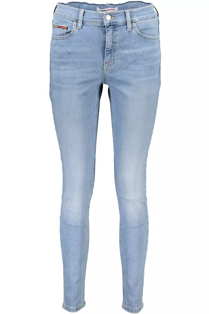 Tommy Hilfiger Light Blue Cotton Women Skinny Jean