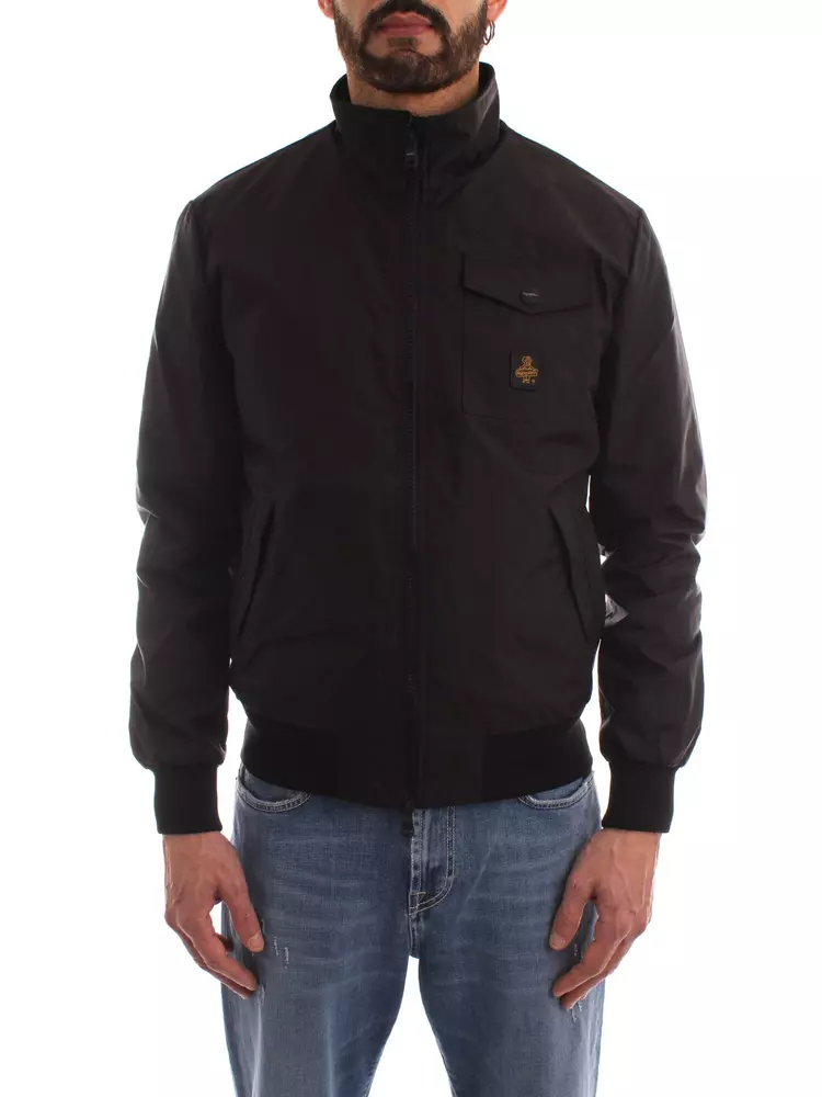 Refrigiwear Men's Sleek Nylon Jacket with Side and Breast Pockets