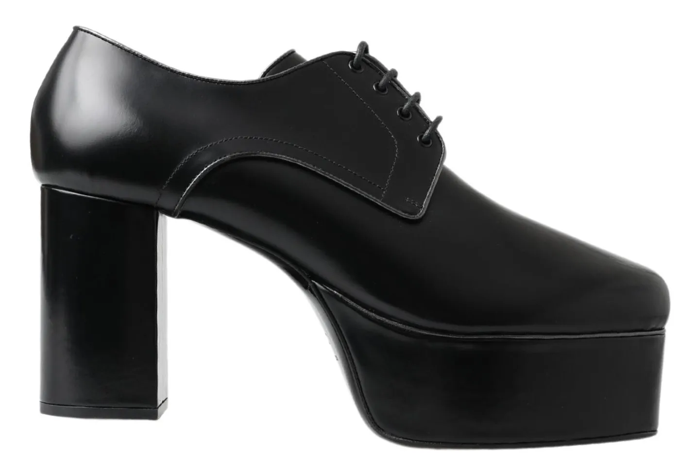Dolce & Gabbana Men's Elegant Black Leather Derby Dress Shoes