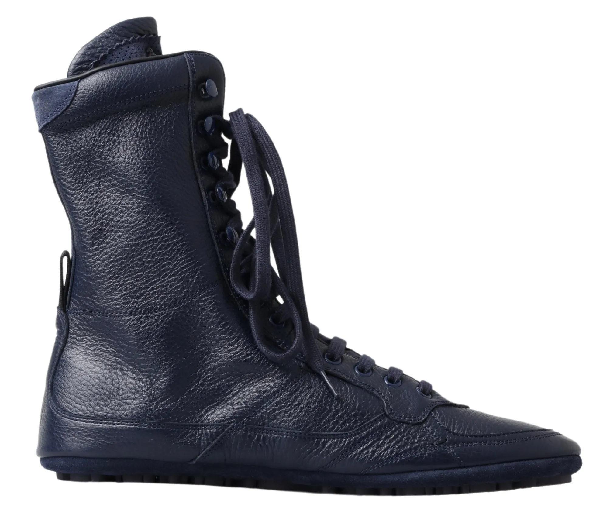 Dolce & Gabbana Men's Elevate Your Style with Italian Leather High-Top Sneakers
