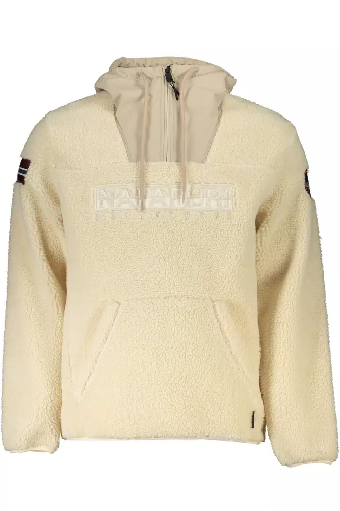 Napapijri Beige Polyester Men Sweater
