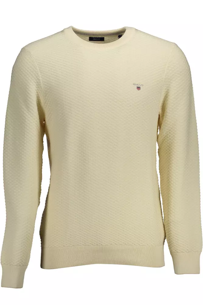 Gant White Cotton Men Shirt
