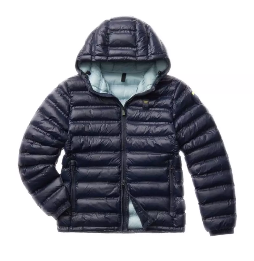 Blauer Men's Eco-Conscious Quilted Nylon Down Jacket