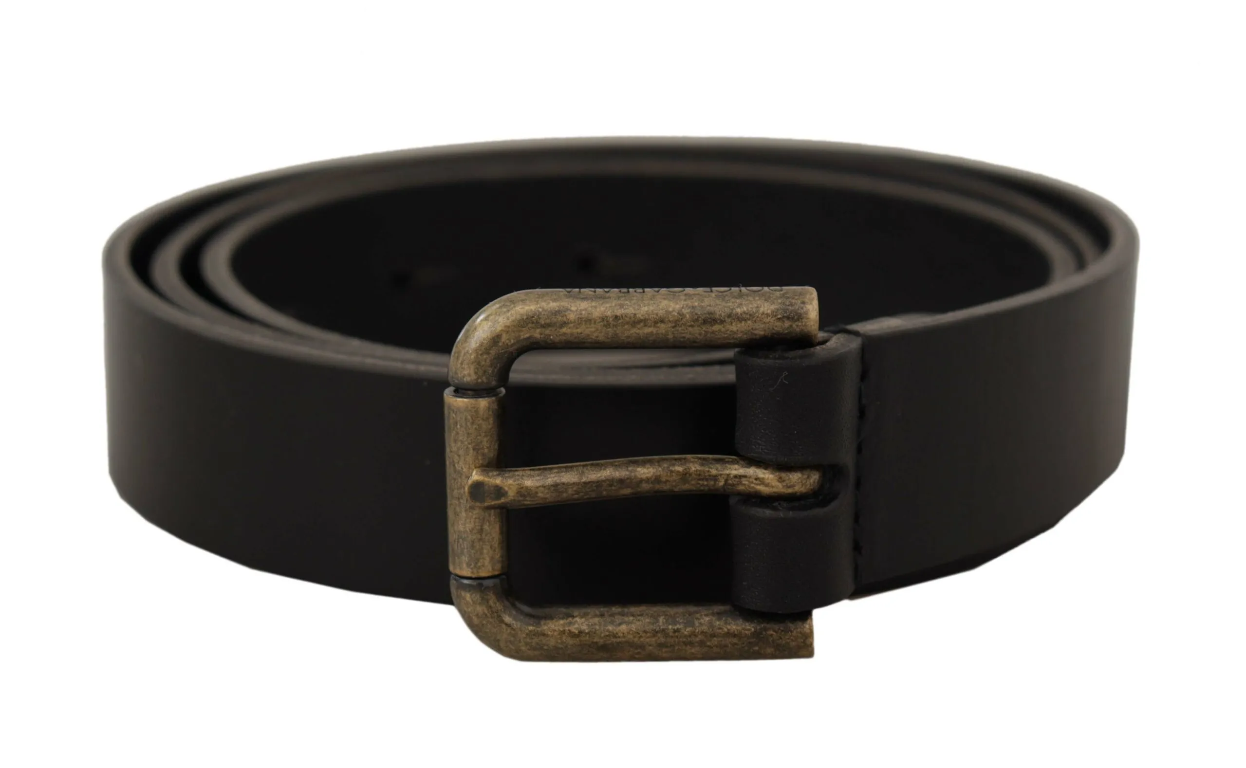 Dolce & Gabbana Men's Elegant Italian Leather Belt