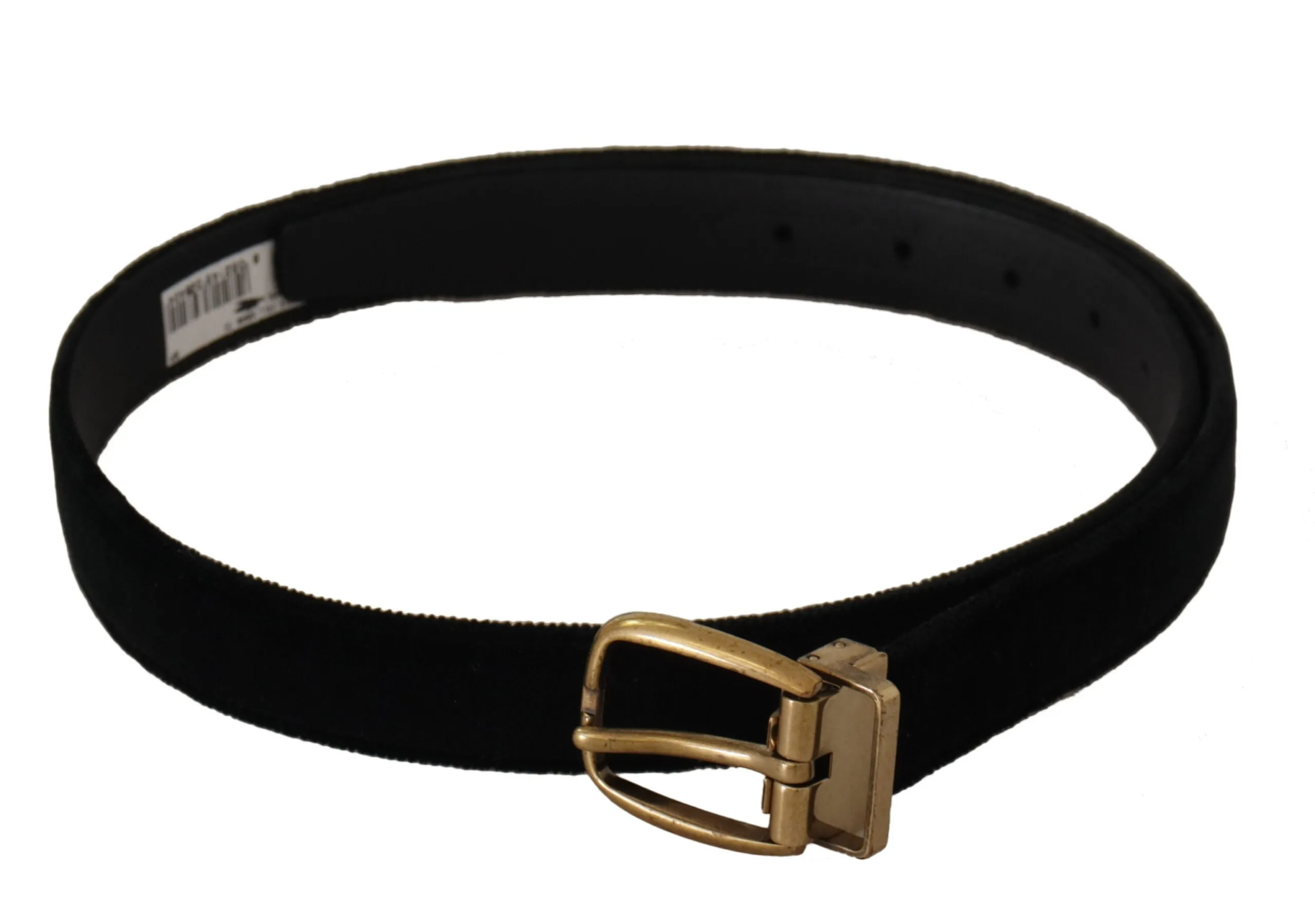 Dolce & Gabbana Men's Chic Velvet Elegance Belt