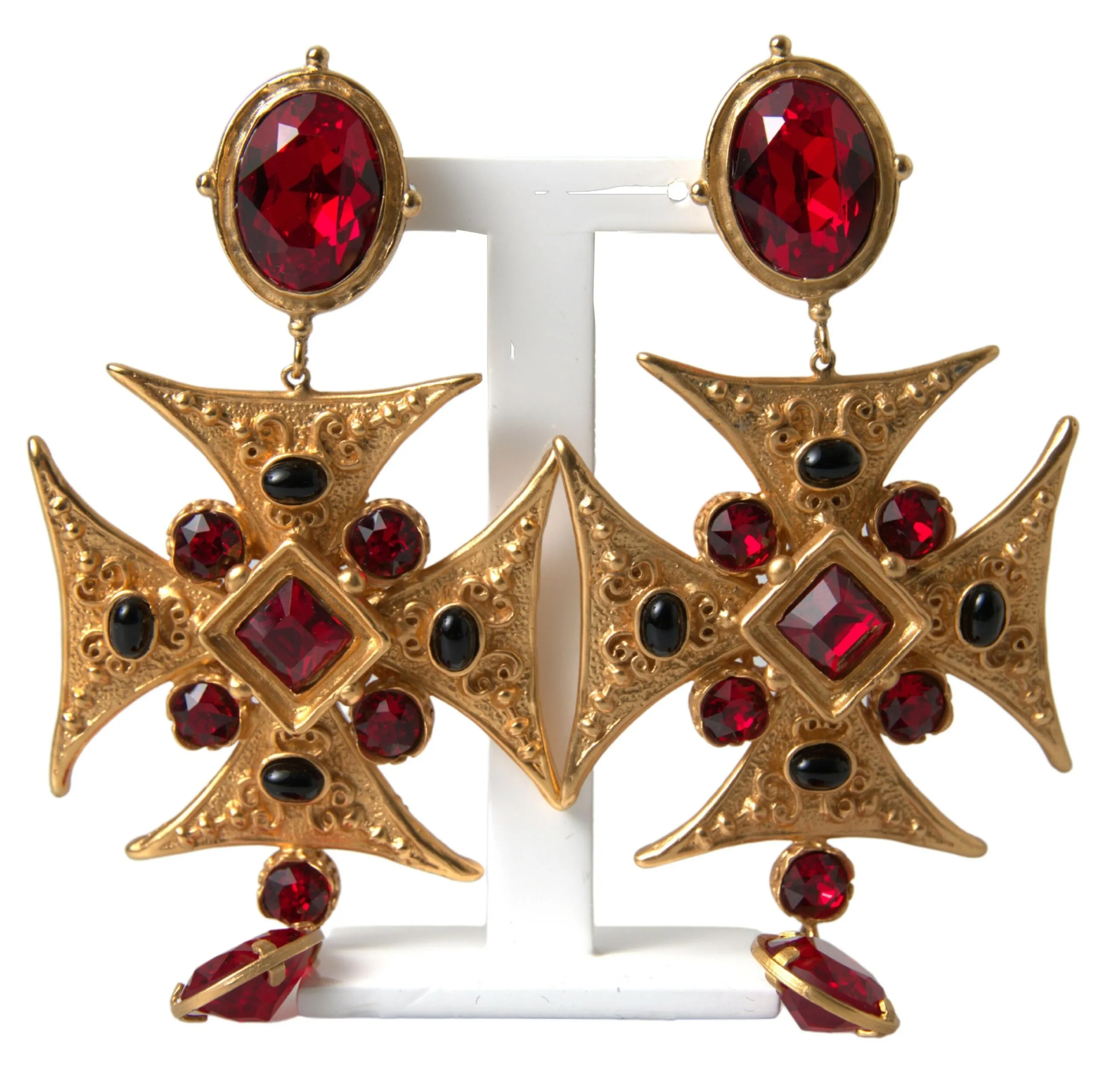 Dolce & Gabbana Women's Opulent Gold-Toned Clip-On Earrings