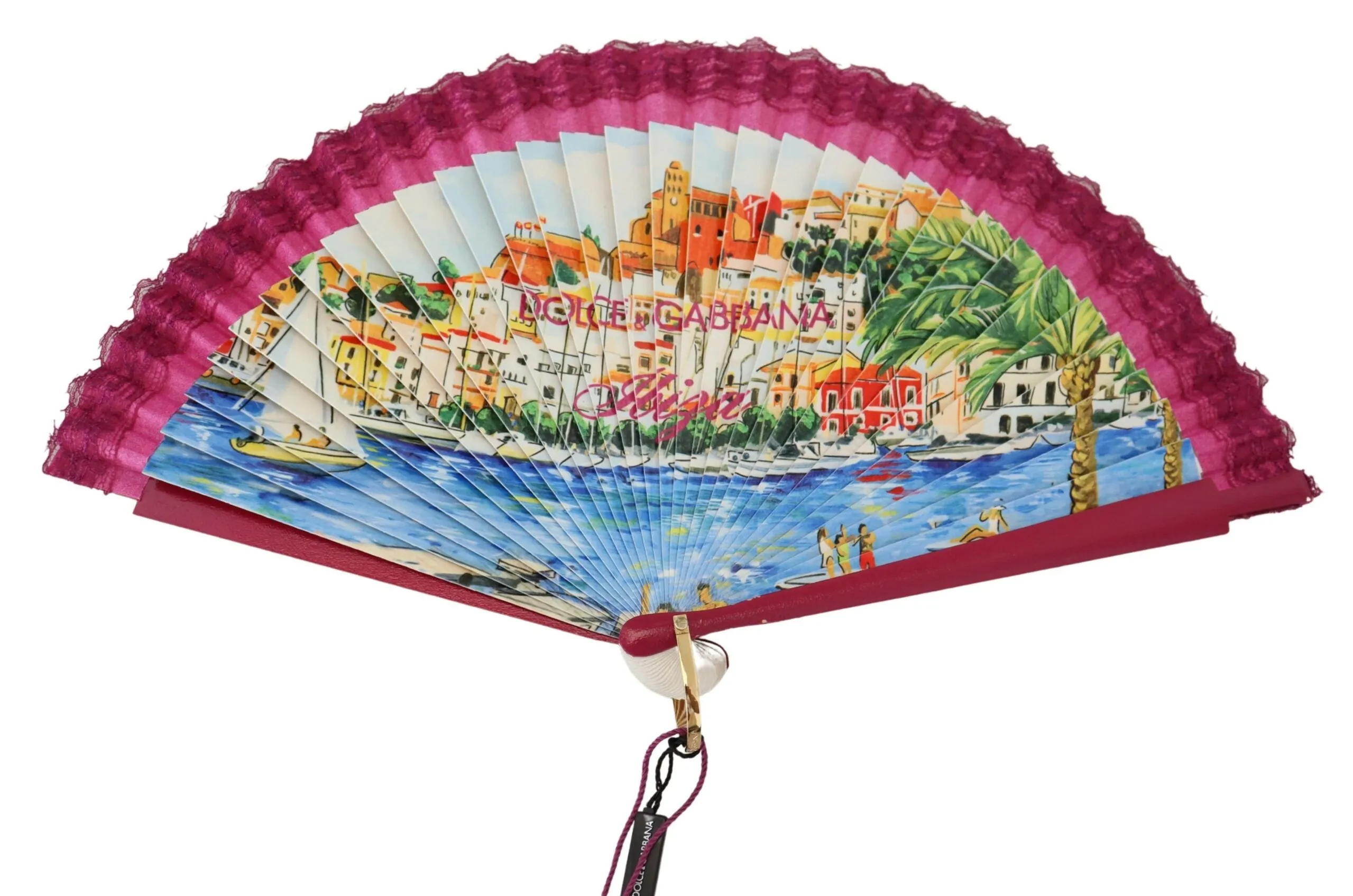 Dolce & Gabbana Women's Multicolor Decorative Folding Hand Fan