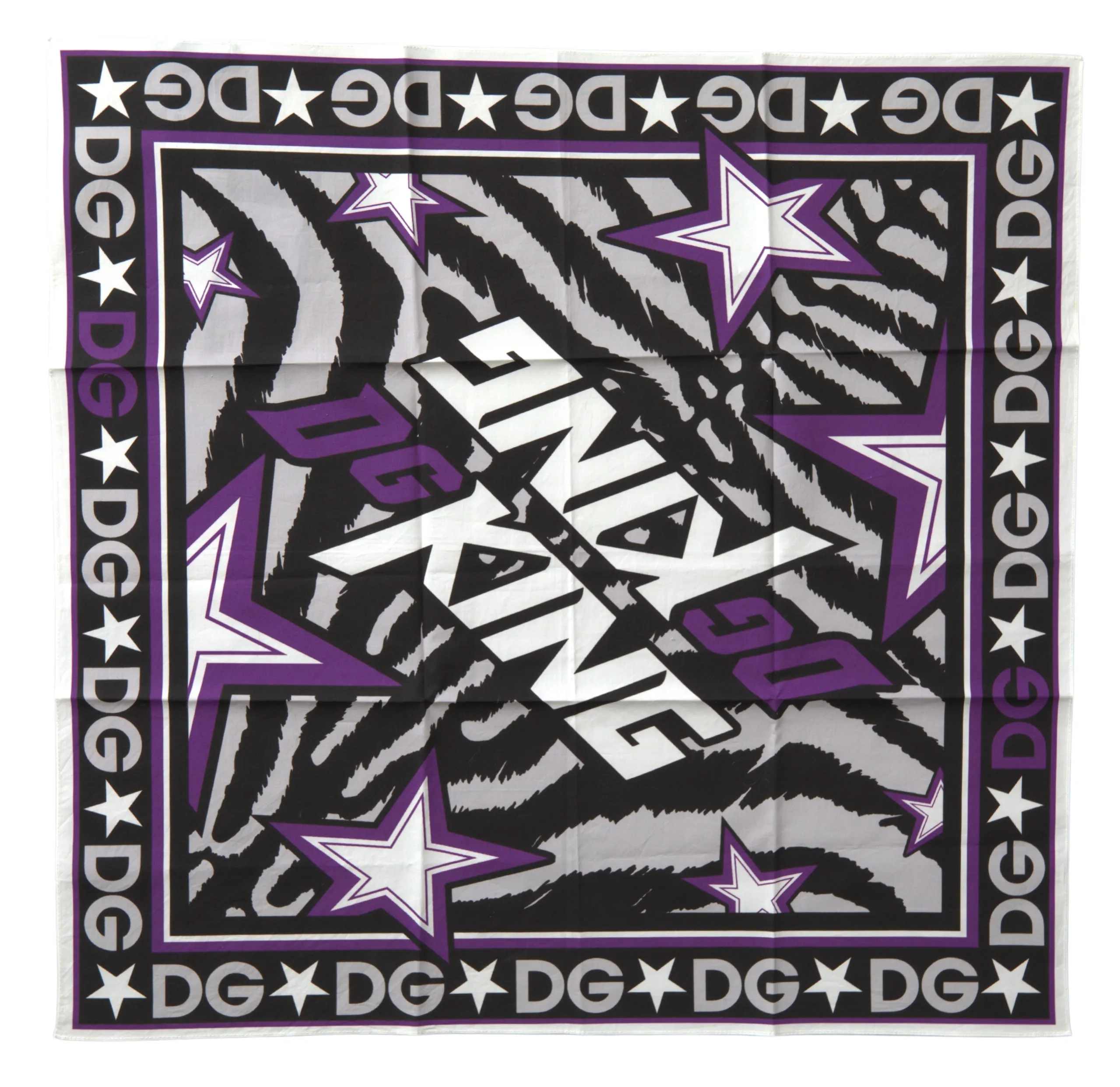 Dolce & Gabbana Elegant Multicolor Cotton Men's Square Scarf