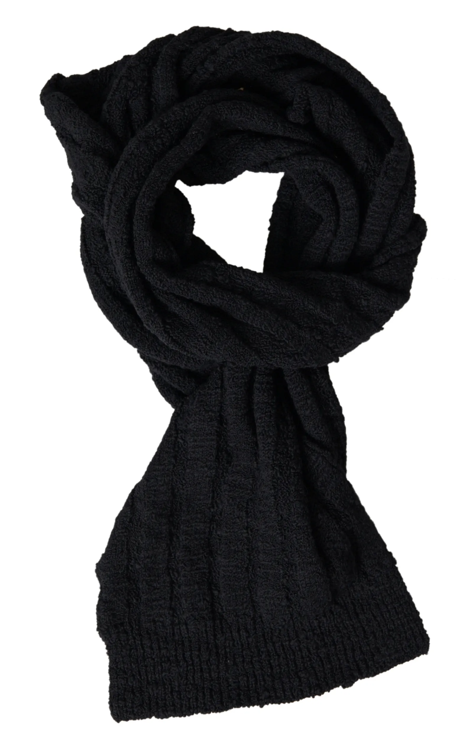 Dolce & Gabbana Elegant Virgin Wool Blend Men's Scarf