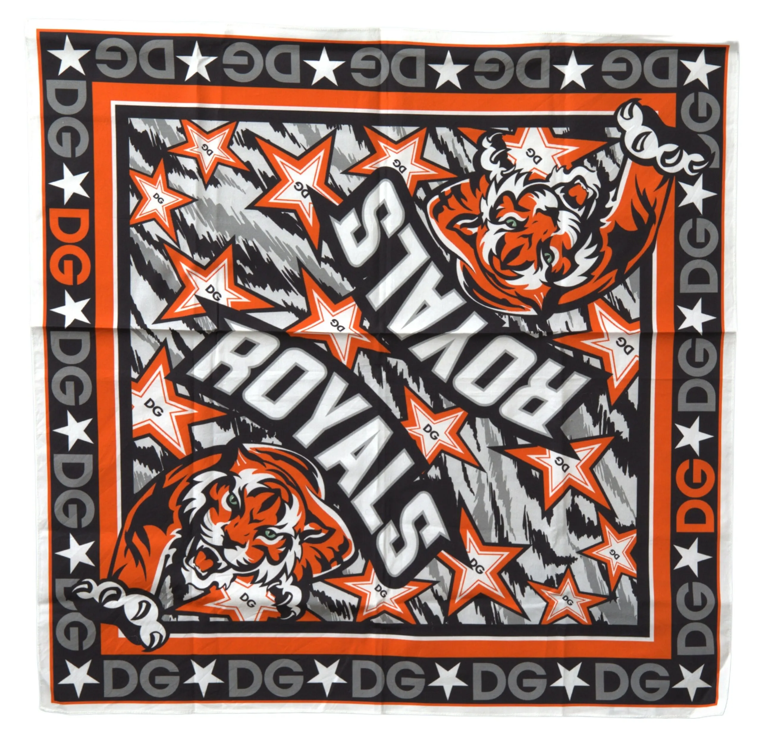 Dolce & Gabbana Women's Chic Multicolor Cotton Square Scarf