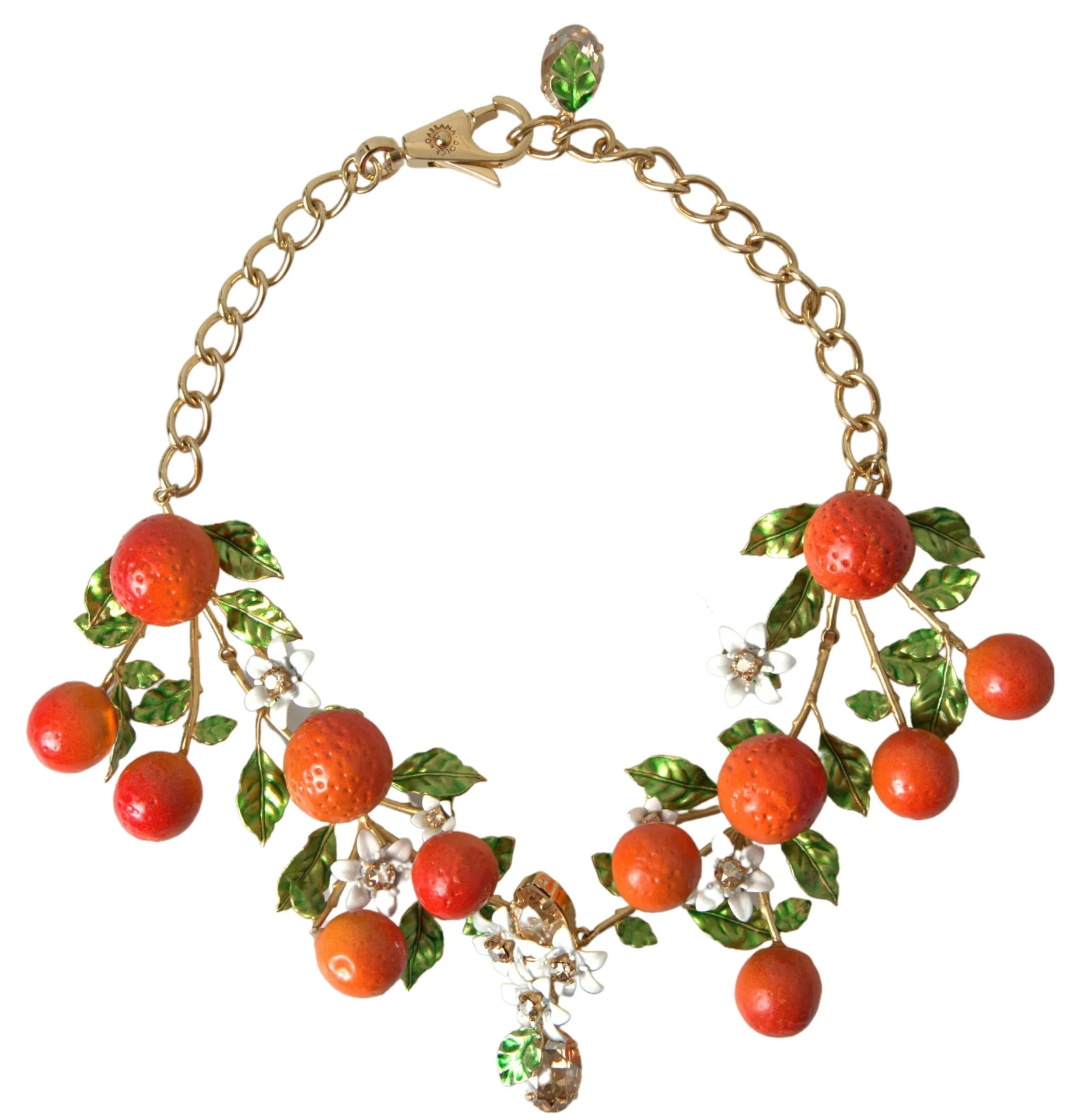Dolce & Gabbana Women's Multicolor Charm Necklace with Lobster Clasp
