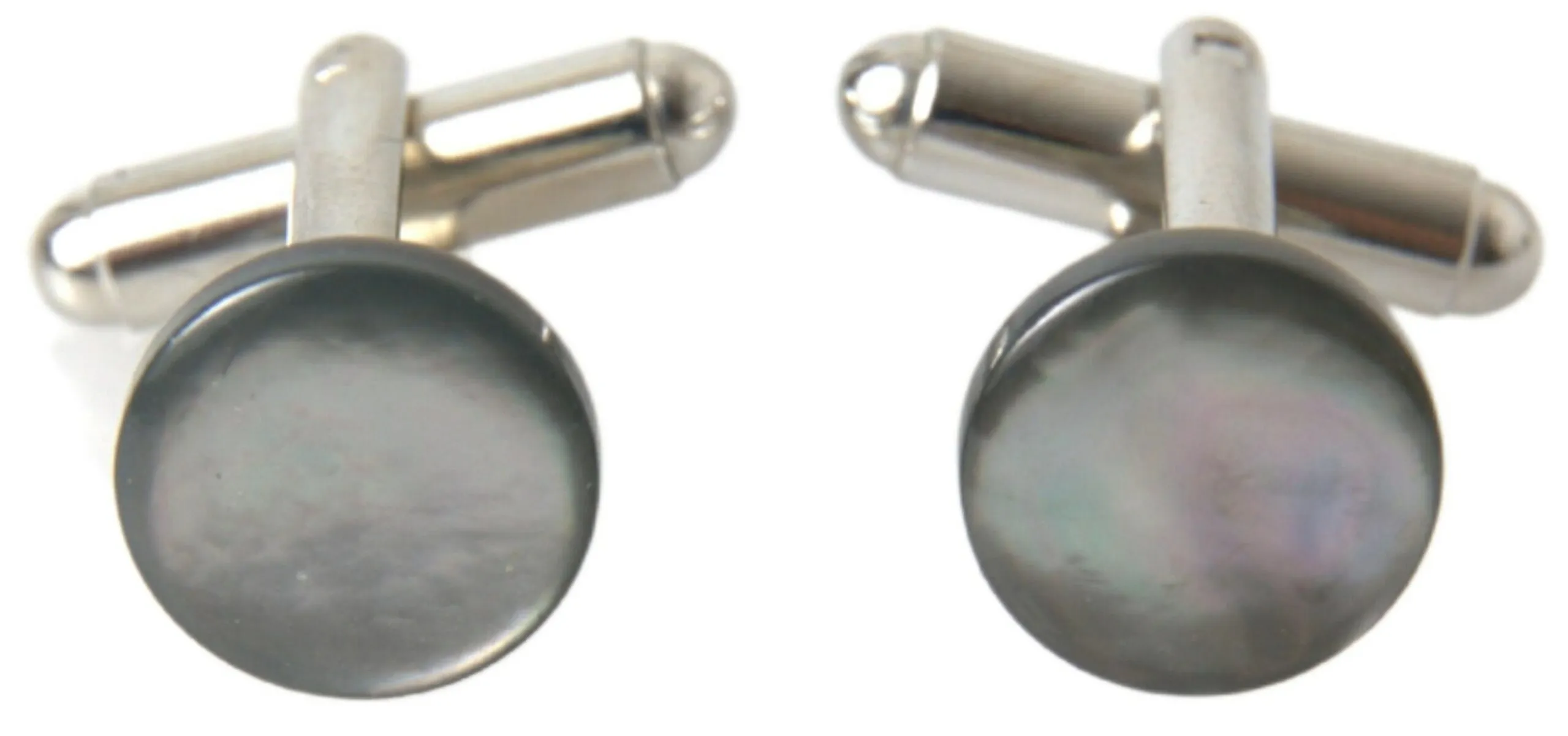 Dolce & Gabbana Men's Elegant Silver Plated Cufflinks
