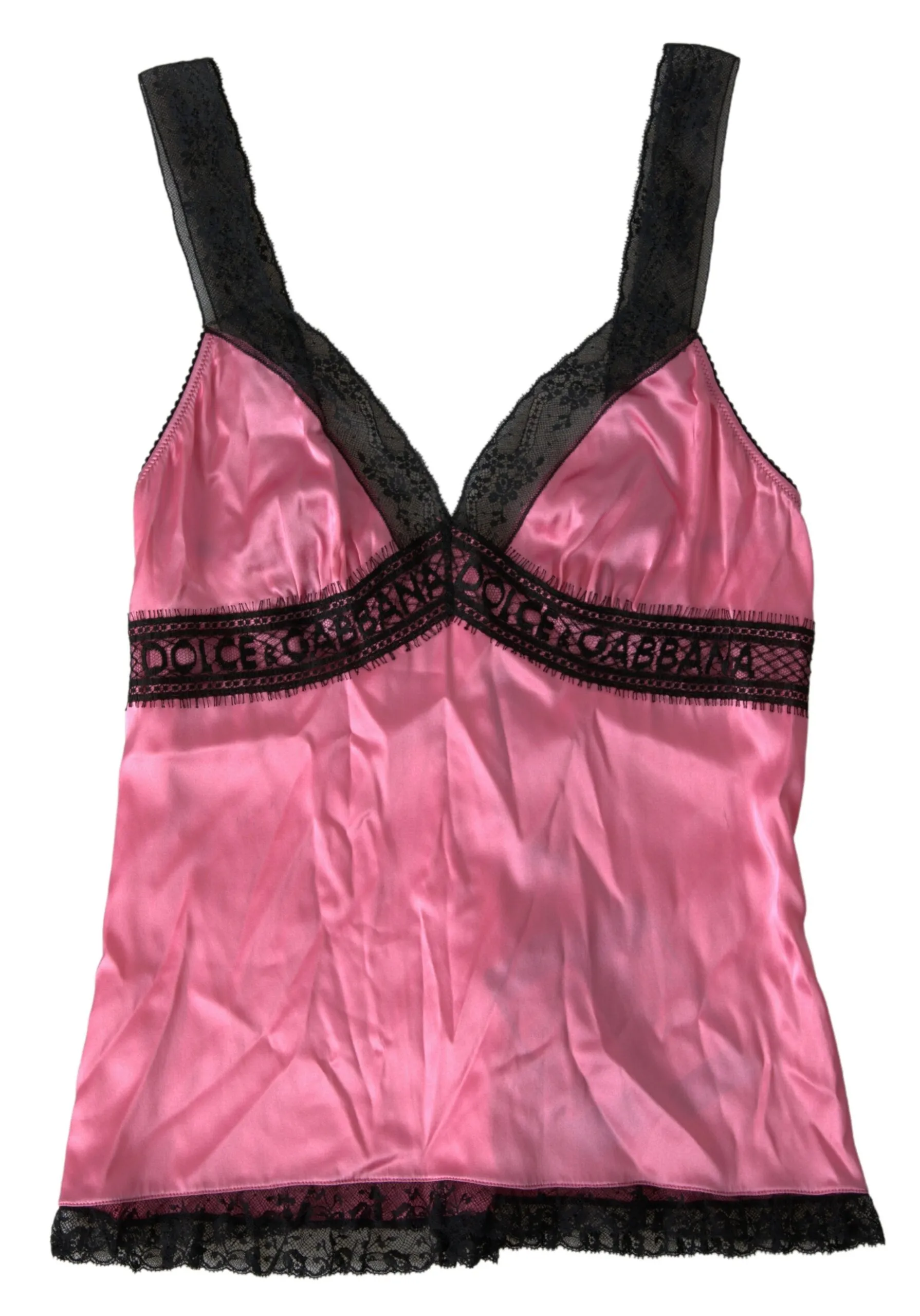 Dolce & Gabbana Women's Silken Charm Pink Camisole