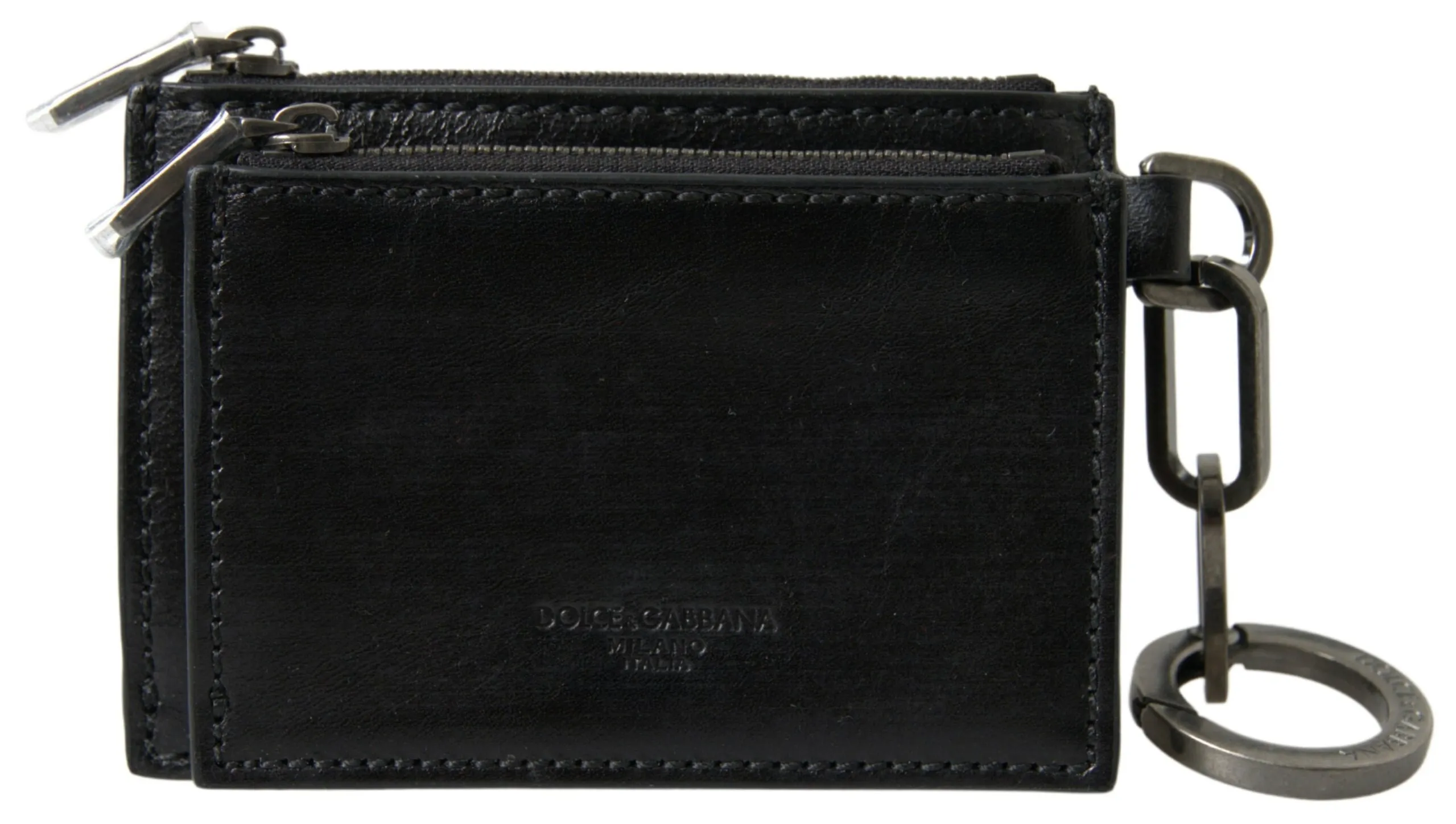 Dolce & Gabbana Men's Elegant Leather Coin Purse Wallet