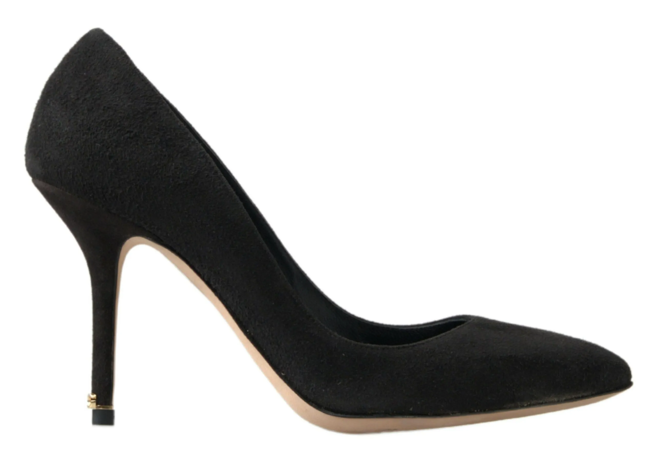 Dolce & Gabbana Women's Elegant Suede Leather Stiletto Heels