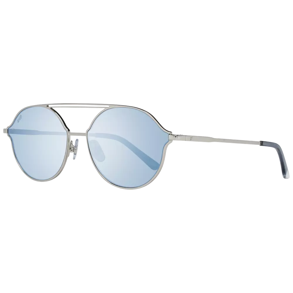 Web Unisex Silver Unisex Sunglasses