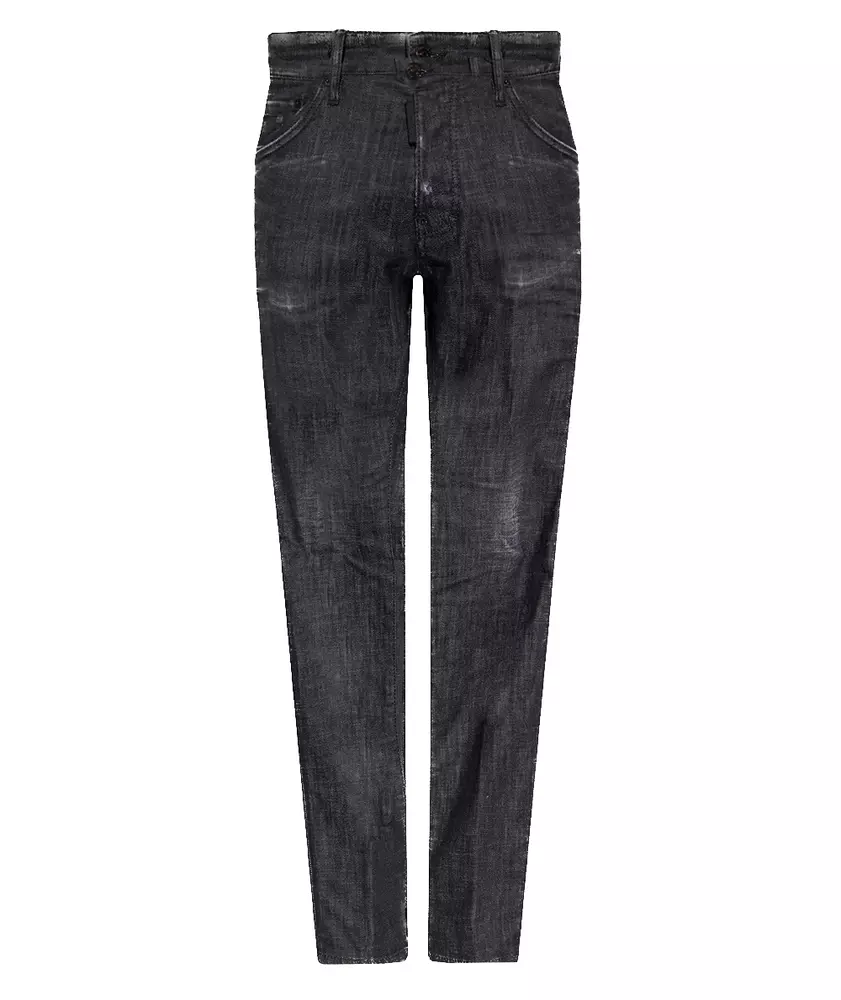 Dsquared² Men's Sleek Black Slim Fit 'Cool Guy' Jeans