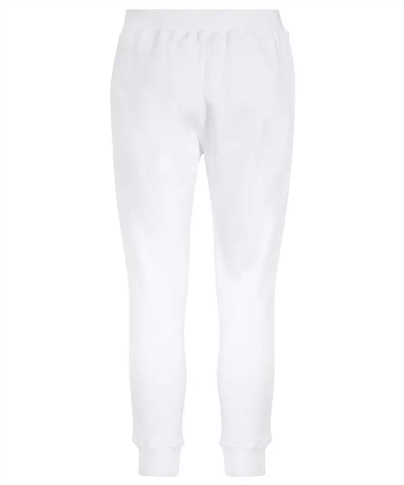 Dsquared² Men's Elegant White Cotton Sweatpants