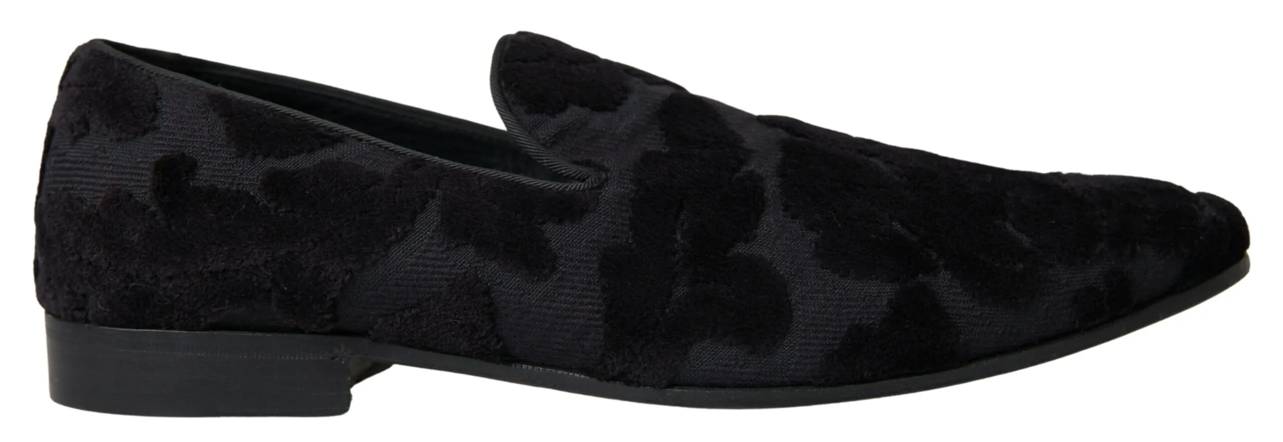 Dolce & Gabbana Men's Exquisite Black Vintage Loafers for Men