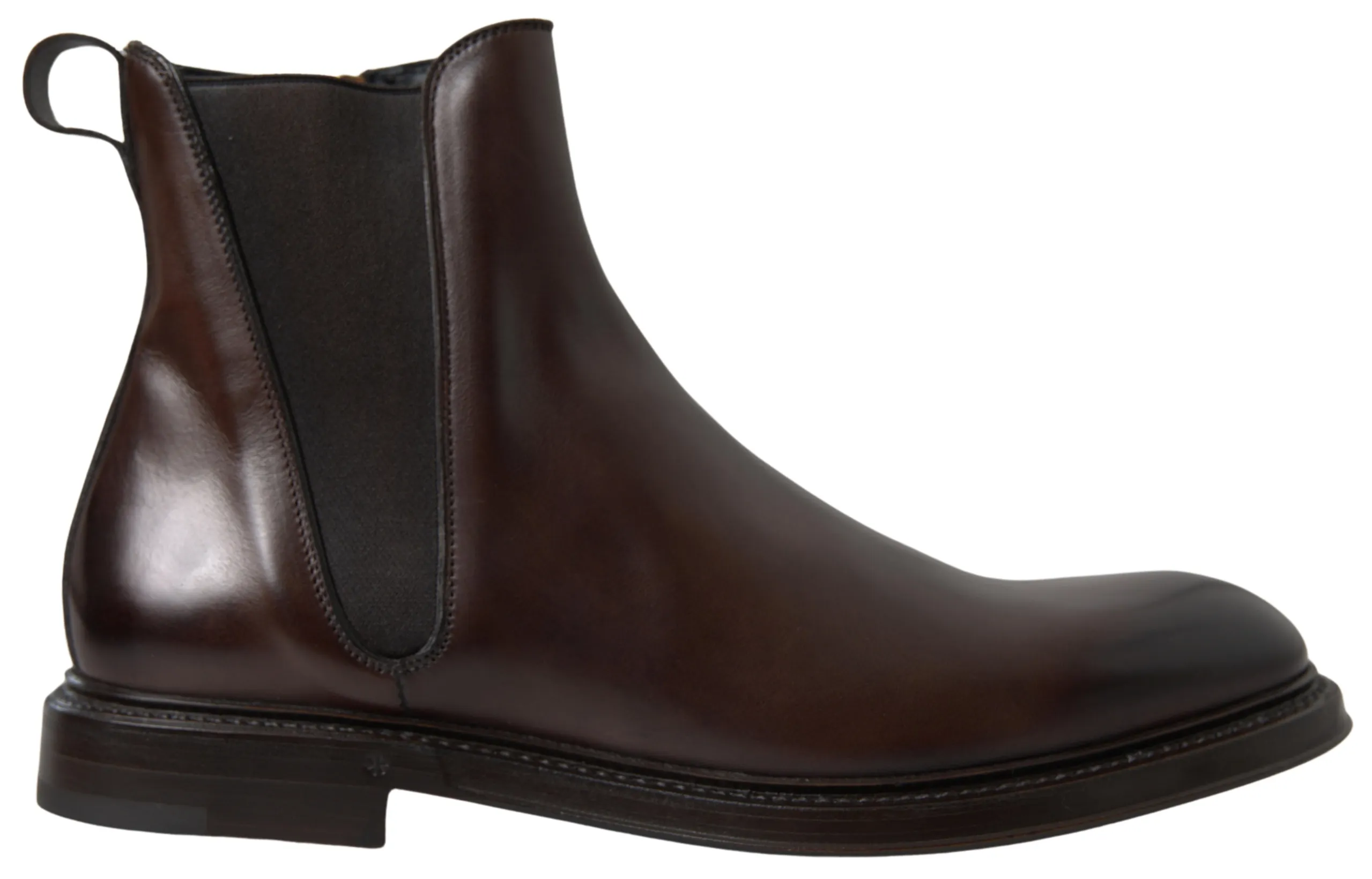 Dolce & Gabbana Men's Elegant Leather Chelsea Boots