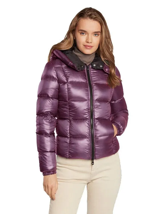 Refrigiwear Women's Elegant Light Purple Puffer Jacket