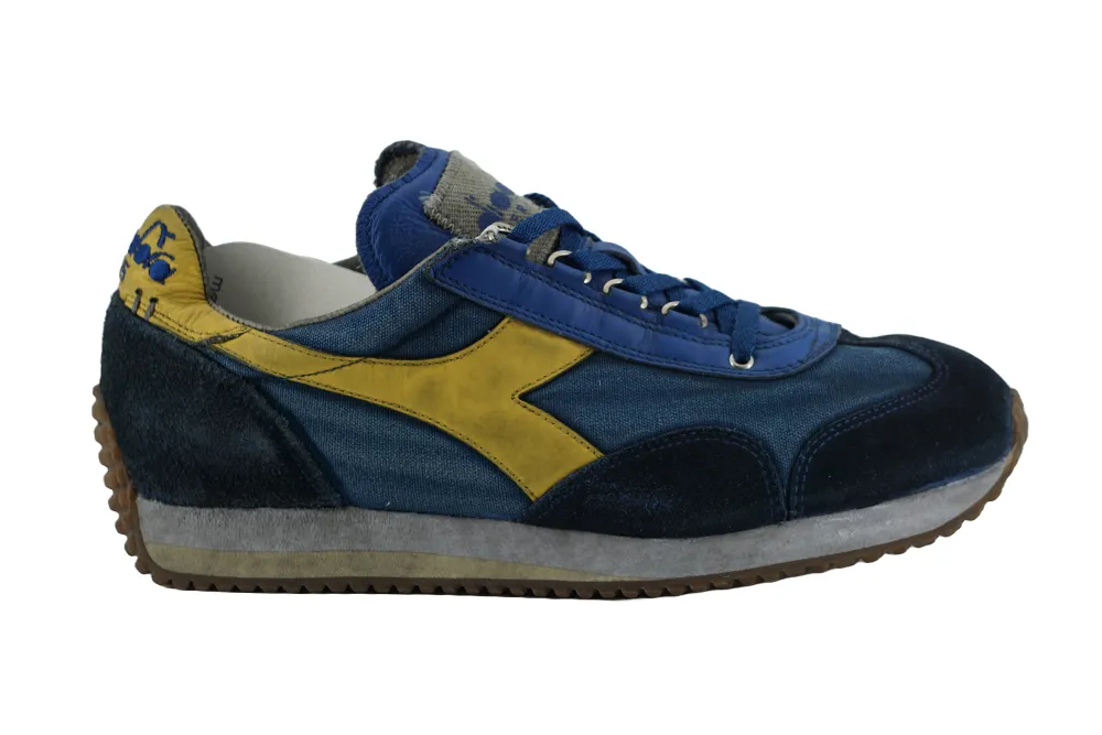 Diadora Women's Equipe H Dirty Stone Wash Evo Sneakers