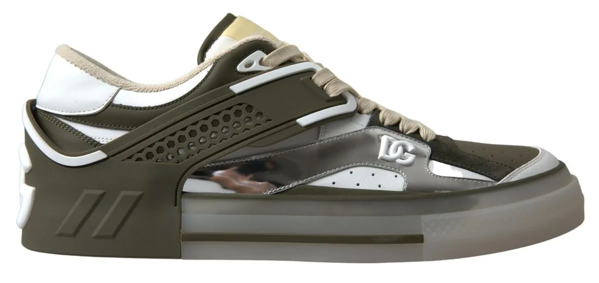 Dolce & Gabbana Men's Emerald Elegance Low Top Sneakers