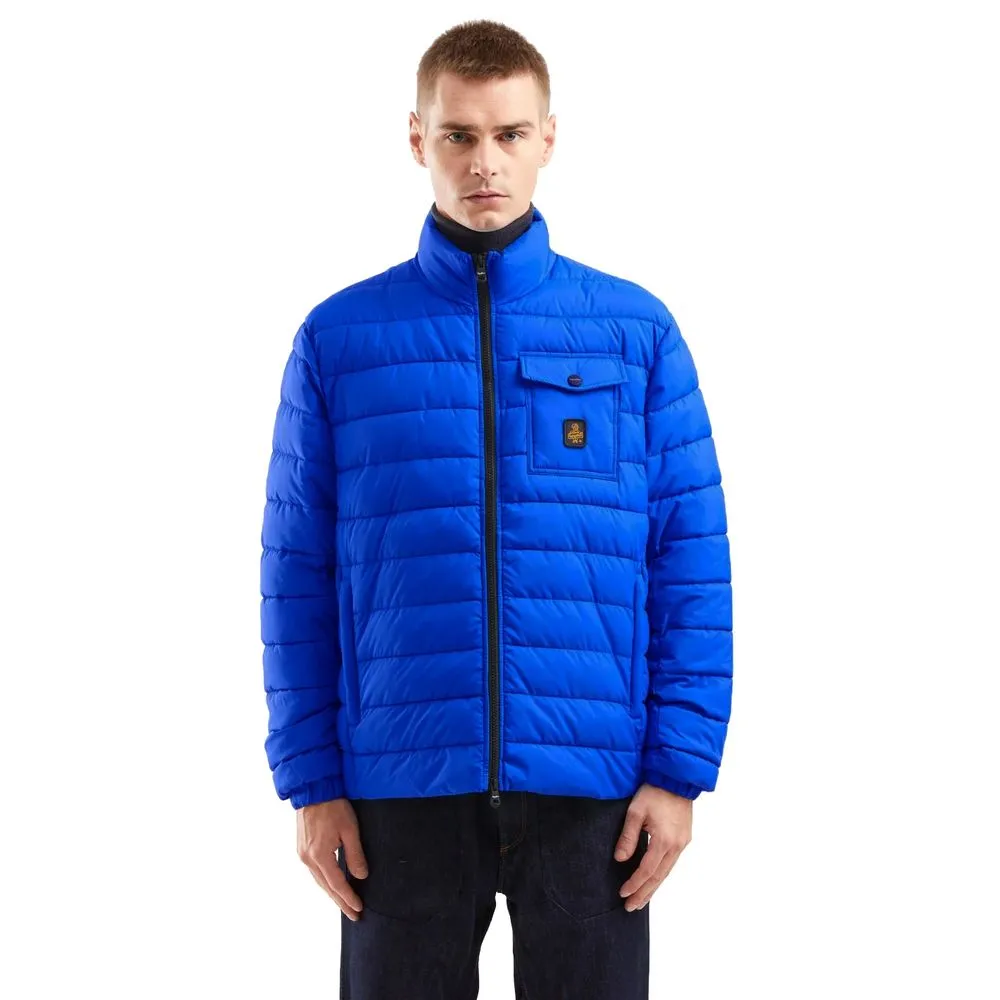 Refrigiwear Men's Men's Padded Nylon Winter Jacket - Light Blue