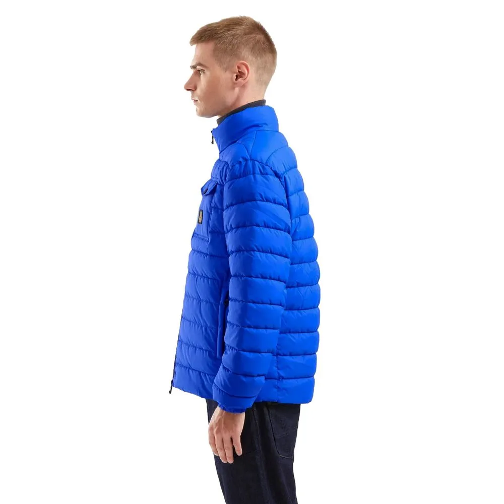 Refrigiwear Men's Men's Padded Nylon Winter Jacket - Light Blue